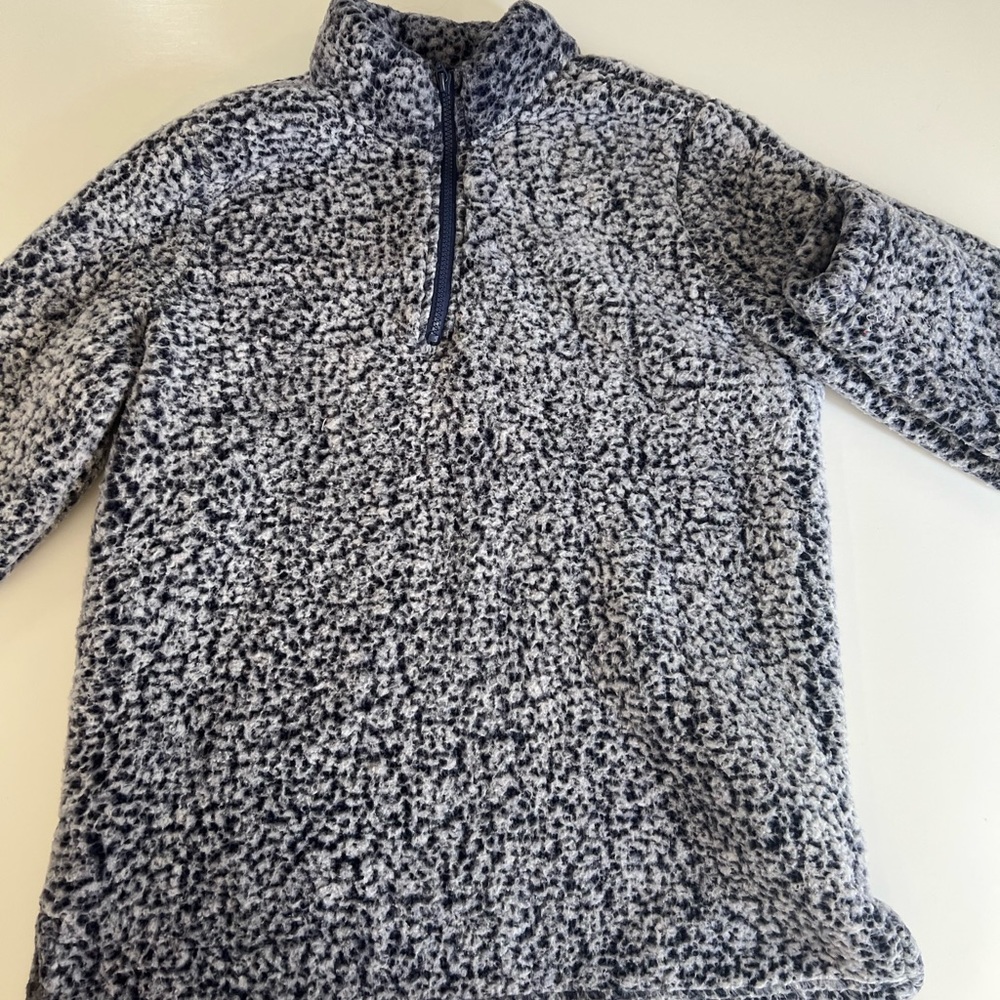 Sherpa fleece sweater